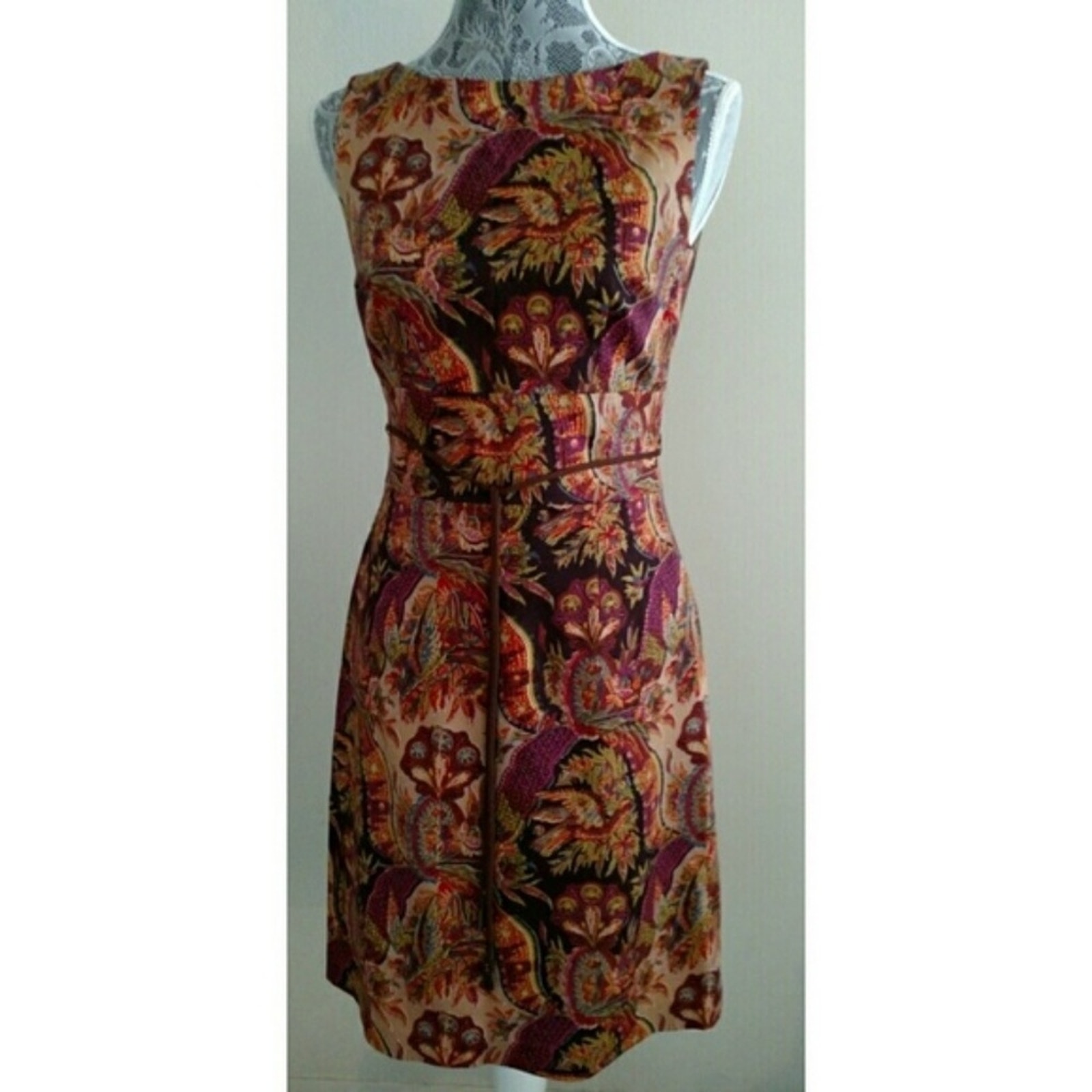 David Meister Sleeveless Dress - Size 4 - Guc
